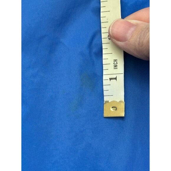 Eddie Bauer Vintage Blue Nylon Windbreaker Jacket Size Small - Picture 5 of 16